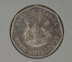 Uganda - 5 shillings 1987