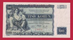 1000 Korun 1934 C perf.