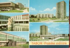 Tábor - Pražské sídliště, celkový pohled