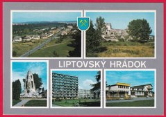 Liptovský Hrádok - městečko při soutoku Váhu a Belej