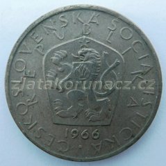 5 koruna 1966