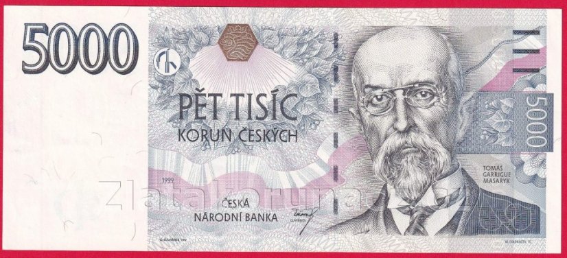 Česká republika - 5000 korun 1999 B 41