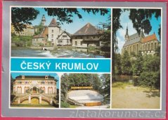 Český Krumlov - V podhradí gotického hradu