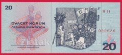 Československo - 20 Korun-1970 H 11