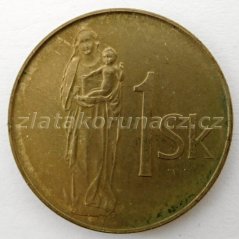 1 koruna - 1993
