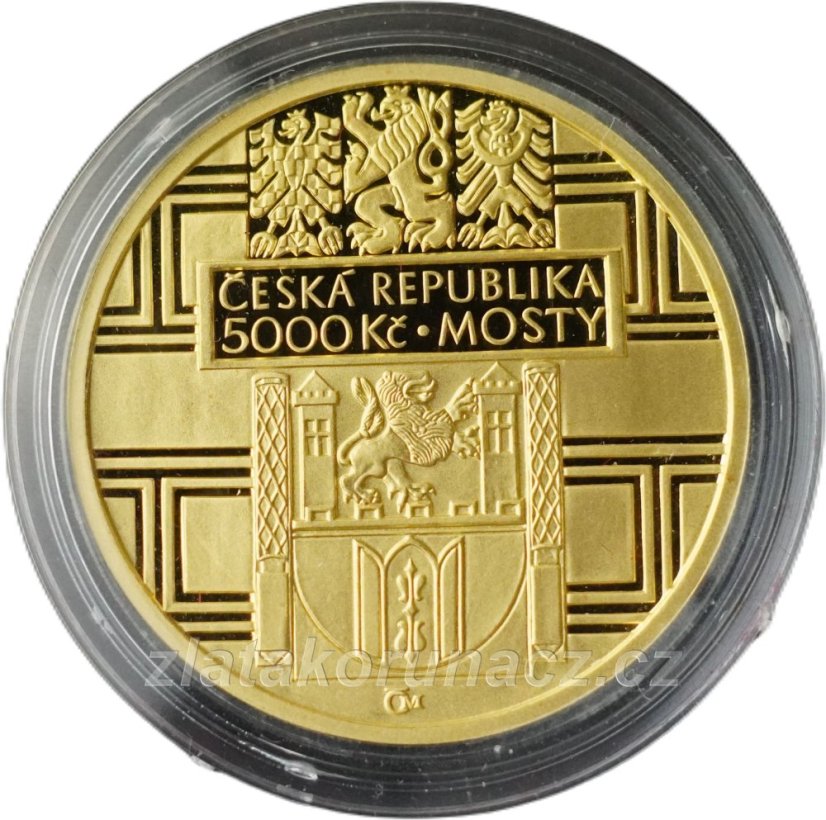 2011 - 5 000 Kč - Most ve Stříbře Proof