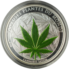 Benin - 1000 Francs 2010 Marihuana