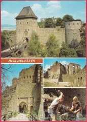 Helfštýn - Hradní brána, Trubačská věž, Hradní palác