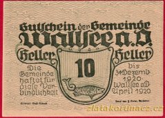 Wallsee - 10 haléřů - 1920