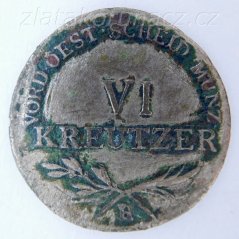 6 krejcar 1802 H