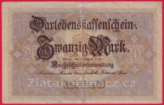 Německo - 20 mark 5.8.1914 - série U