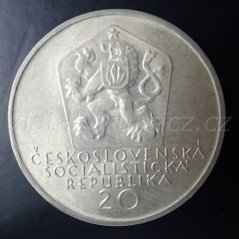 1972 - 20Kčs - A.Sládkovič - varianta