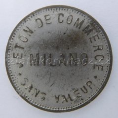 Milano jeton de commerce (Obchodní žeton)
