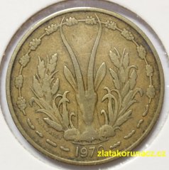 Afrika - Centrální východní - 25 francs 1970