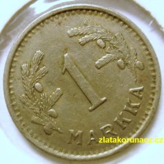 Finsko - 1 markkaa 1938 S