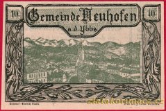 Neuhofen an der Ybbs - 10 haléřů - 1920