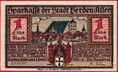 Verden (Aller) - 1 marka - 1923