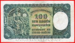 100 Ks 1940 - I. vydání F 10 neperf.