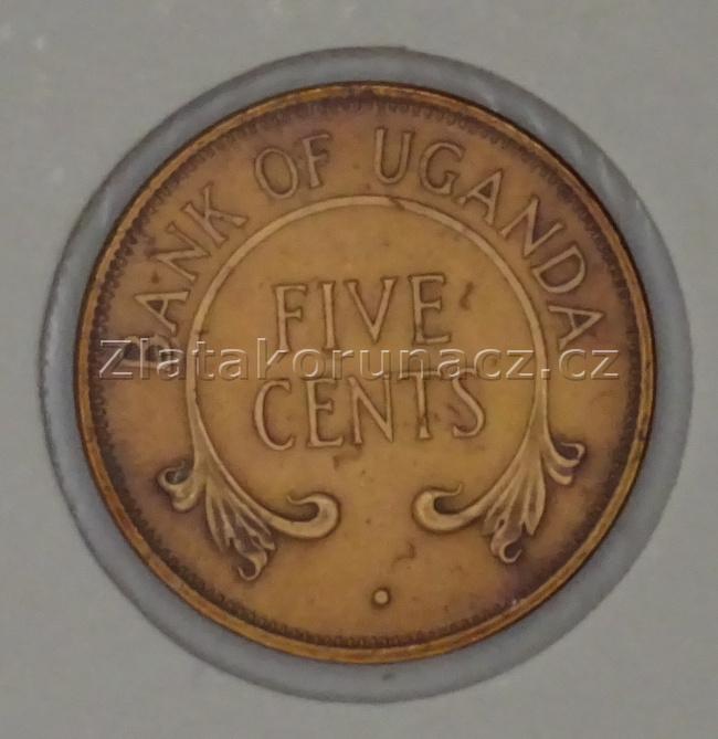 Uganda - 5 cents 1966