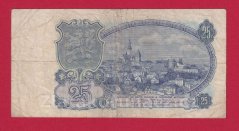 25 Kčs 1953 KC - ruský číslovač
