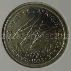 Afrika - Centrální - 50 franc 1983 D