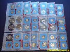 Sada mincí  Československo 1954 - 1993 PROOF