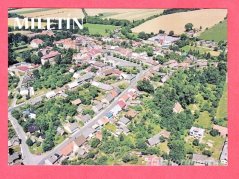 Miletín - letecký pohled
