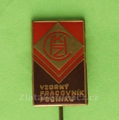 Vzorný pracovník podniku CHKZ