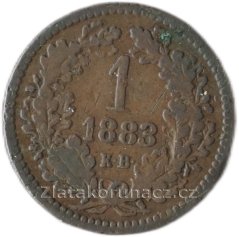 1 krejcar F.J. I.-1883 KB