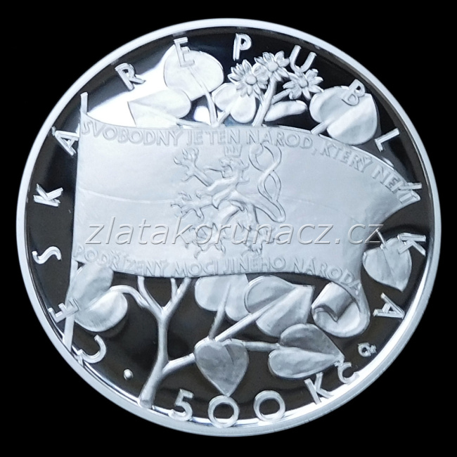 2016 - 500Kč Vznik Československé národní rady Standard