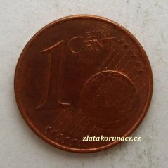 Rakousko - 1 Cent 2002