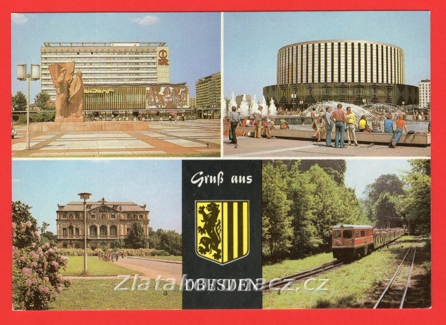 Německo - Gruß aus Dresden