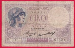 Francie - 5 Francs 1933