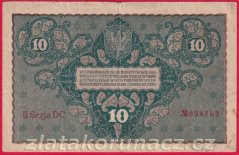 Polsko - 10 Marek 1919