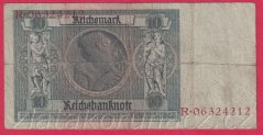 Německo - 10 Reichsmark 22.1.1929 - série R-Q - 8 m.č.