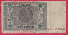 Německo - 10 Reichsmark 22.1.1929 - série S-S - 8 m.č.