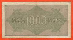 Německo - 1000 mark 15.9.1922 - série Ga-GB