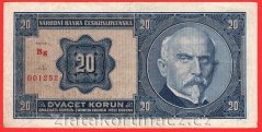 20 Korun 1926  Bg