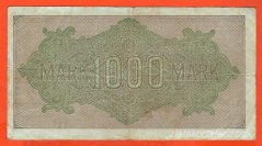Německo - 1000 mark 15.9.1922 - série Fa-OM