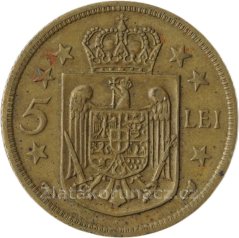 Rumunsko - 5 lei 1930