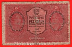 5 korun 1919 - 0009