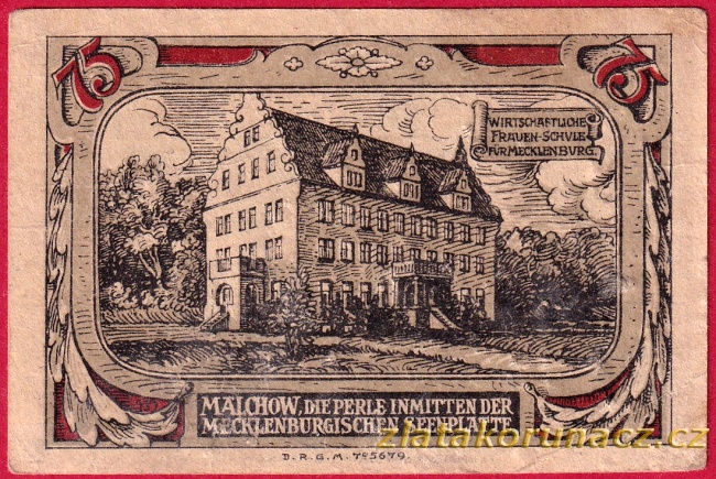 Malchow - 75 pfennig