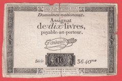 Francie - 10 Livres 1792