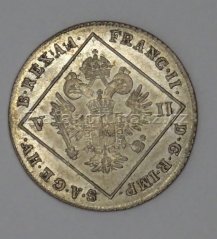 7 Krejcar 1802 B s přeražbou
