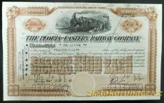 USA - The Peoria and Eastern Railway Company - 1946