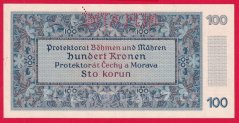 100 korun 1940 - I. vydání A 18 perf. NEPLATNÉ