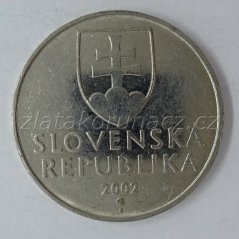2 koruna - 2002