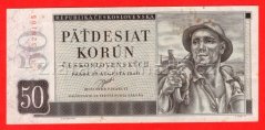 50 Kčs 1950 A21 neperf.