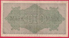 Německo - 1000 mark 15.9.1922 - série M-PG