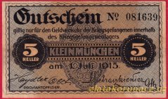 Kleinmünchen - 5 haléřů - 1915